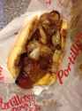 maxwell street polish hotdog