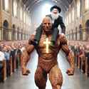 ai_art_jew_riding_on_the_amerigolems_in_church_without_christianity_judaism_is_just_a_large_arab_taliban