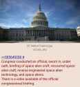 congress UFO alien tech