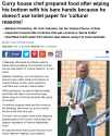 2016-04-13 Curry house chef prepared food after wiping his bottom with his bare hands because he doesn&#039;t use toilet paper for &#039;cultural reasons&#039; - Mahbob Chowdhurry Dailymail Poo-Jeet Indian Swindon Hygiene Faeces