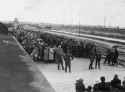 Selection_on_the_ramp_at_Auschwitz_II-Birkenau,_1944_(Auschwitz_Album)_3b Hungarian Jews from the Tet Ghetto. Some survivors later identified.