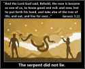 Gen3,22 - Serpent didn&#039;t lie