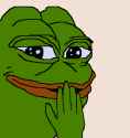 laughing pepe
