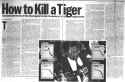 how to kill a tiger
