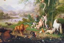 Johan_Wenzel_Peter_-_Adam_and_Eve_in_the_Garden_of_Eden_(oil_on_canvas)_-_(MeisterDrucke-1459919)