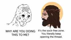 Footchad Jesus