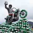 stee austin beer can mountain