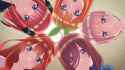 The-Quintessential-Quintuplets-Episode-21-Ichika-Yotsuba-Miku-Itsuki-and-Nino-planning-for-Futaros-birthday-1024x575