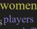 women players