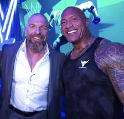 HHH and Rock