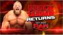 Brock Lesnar Returns to RAW