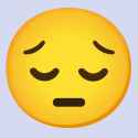 Pensive Emoji transpar