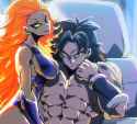 Captain Broly and Kori