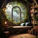 ohmylore Forest Themed Reading Nook (1)