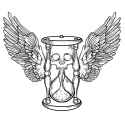 decorative-antique-death-hourglass-illustration-600nw-485424127