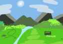 Space Monke QuestFAM valley background teaser