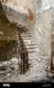 demolished-building-interior-A89FBJ
