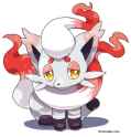 zorua plushy White version