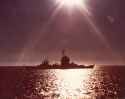 Long Beach at sea, date and location unknown