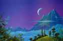 Fantasy landscape cityscape niceart painting