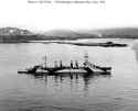 Raleigh (CL-7) In Massacre Bay, Attu Island, Aleutians, 6 September 1944