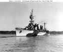 Raleigh (CL-7) Off the Puget Sound Navy Yard, Bremerton, Washington, 25 May 1944