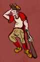 baseballery red
