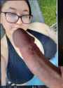 Between huge tits