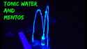 tonic water and blacklight