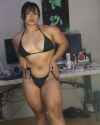 muscular Asian woman