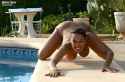 face down ass up poolside