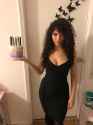 black dress