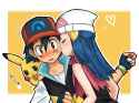 __pikachu_dawn_and_ash_ketchum_pokemon_and_1_more_drawn_by_m1523m__e2bd88dbac2b8a09523140546bb48631