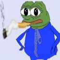 71 - pepe smoking standing