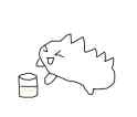 milke animation