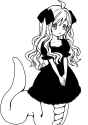 jashin jirai lolita vanta black dress