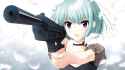 HD-wallpaper-gun-girl-short-hair-game-cg-leaves-gun-gakuen-taima-weapon single