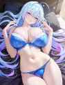 blue panties