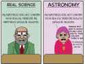 science vs astronosoy