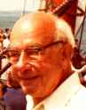 Willard_Van_Orman_Quine_on_Bluenose_II_in_Halifax_NS_harbor_1980