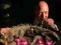 jeff bezos eats an iguana