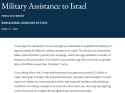 military assistance to israel