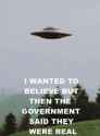 I wanted to believe