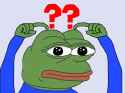 double question mark double hand frog - Copy