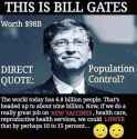 BILL GATES NWO DEPOPULATION AGENDA