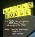 Waffle House meet up