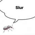 slur