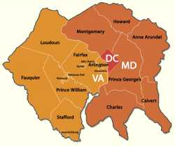 DMV map