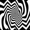black-and-white-spiral-background-free-vector
