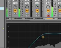 Ableton mixer window